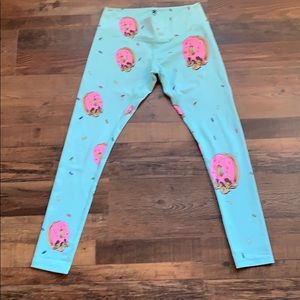 Feed Me Fight Me Full Length Leggings M